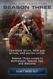 Call Of Duty Warzone Season 3 Starting April 8 Call Of Duty Modern Warfare Warfare