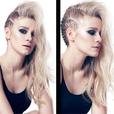 Continue until all the hair is braided. Get Your Fashion Fix From Scalp Braids To Undercuts Behindthechair Com