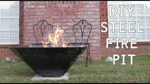 Cauldron hanging metal fire pits are made either in cast iron or thick pressed steel, and are built to last for generations. How To Make An Outdoor Steel Fire Pit Modern Builds Ep 73 Youtube