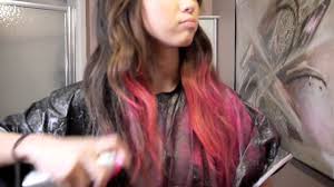Leave me a comment telling me what you think! Pink Dip Dye Hair Temporary Color Youtube