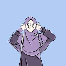 Tapi di dalam berhijab syar'i terdapat ridho allah 5. Syar I Muslimah Cartoon