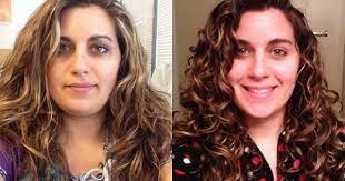 The easiest way to make curly hair wavy is to use a brush through technique. How To Get Curly Hair That Looks Natural Naturallycurly Com