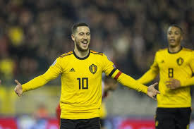 Arrivé de belgique au losc lille en 2005 pour terminer sa formation, hazard y explose au plus haut niveau au poste d'ailier gauche. Eden Hazard Belgique 100 Un Super Beau Chiffre L Equipe