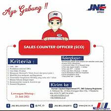 Sampai 2014 jne memiliki sekitar 400 kantor cabang dan 4500 agen yang tersebar di seluruh. Lokersalescounterofficer Hashtag Lowongan Kerja Di Loker Bumiayu Id