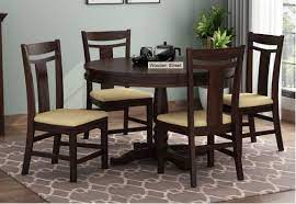 Make the most of your dining space with a versatile extending dining table from taskers. Round Dining Table Buy Round Dining Table Set Online At Low Price In India