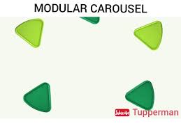 Ramadhan hasn't started, but shopping for kuih raya has already started. Modular Carousel Bekas Isi Kuih Raya Tupperware Youtube