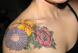 They also carry deep meaning and symbolism spanning numerous cultures over the past few centuries and are as popular as ever today in gardens and floral design. Entertainment Mesh On Twitter 20 Beautiful Aster Flower Tattoo Designs Pictures Https T Co Fmq4n5pbq7 Aster Flower Tattoo