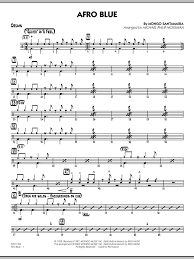 Afro Blue Drums Sheet Music To Download