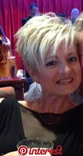 Very short spiky blonde cut. Over 50 Over 50 Hair Styles Short Grey Hair Funky Short Hair