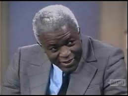 Jackie Robinson interviewed