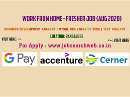 Google Pay Accenture Cerner Is Hiring Business Development Executive Mysql Dba Service Desk Mgmt In 2020 Jobs For Freshers Business Development Changing Jobs