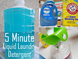 This homemade powder laundry soap only requires 3. 5 Minute Liquid Laundry Detergent Recipe Quick Easy And Cheap The Thrifty Couple