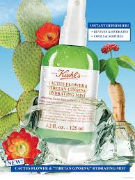 Walter matthau, ingrid bergman, goldie hawn and others. Mylifestylenews Kiehl S Introduces Cactus Flower Tibetan Ginseng Hydrating Mist