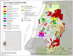 Oregon Land Ownership Map Ownership – Coast Range
