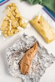Is there room in the freezer? How To Freeze Sweet Potatoes Whole Mashed Or Diced