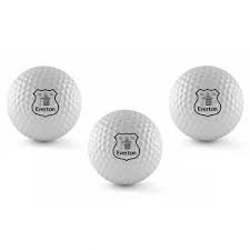Jersey and helmet with quote, football player keychain gift, personalized free with name, team and number! Everton Fc Golf Balls Efc Merchandise Gifts Shop Football Presents For Men