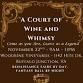 A Court of Wine and Whimsy event image