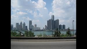 It ends in detroit, michigan. Windsor Border Detroit Michigan United States North America Youtube