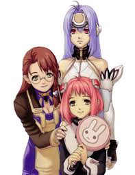 Kos Mos Shion Momo Character Art From Xenosaga Episode I Art Illustration Artwork Gaming Videogam Game Character Design Character Art Character Design