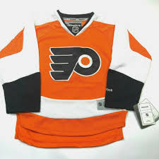 Philadelphia Flyers Hockey Jersey Size Youth S M Reebok