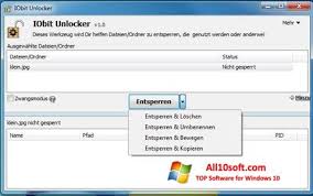 Move, rename, copy or even delete locked files. Descargar Iobit Unlocker Para Windows 10 32 64 Bit En Espanol