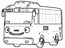 Orang tua juga bisa berbagi. Kumpulan Gambar Mewarnai Tayo The Little Bus Terlengkap 2021