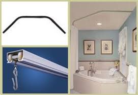 Ceilingshowerrod Com Shower Curtain Rods Corner Bathtub Shower Tub Remodel