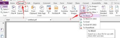 Pada video kali aku akan berbagi kepada kalian bagaimana cara utuk menukarkan file word kepada pdf dengan senang. How To Convert Pdf To Word With Foxit Phantompdf And Foxit Reader