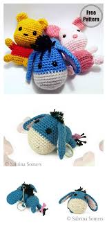 Maybe you would like to learn more about one of these? 7 Amigurumi Eeyore Keychain Free Crochet Pattern