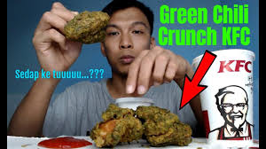 Kfc malaysia memperkenalkan menu baru kfc green chili crunch, terdapat di semua cawangan di seluruh negara untuk tempoh masa yang terhad! Sedap Ke Green Chili Crunch Kfc Ni Kfc Tahu