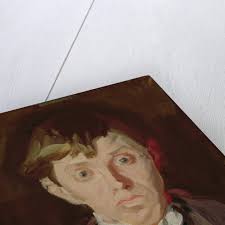 Portrait of Spencer Frederick Gore posters & prints by Harold Gilman