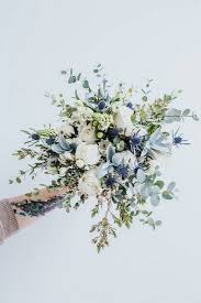 Top 10 White And Green Wedding Bouquet Ideas You Ll Love Oh Best Day Ever Blue Wedding Bouquet Green Wedding Bouquet Wedding Flowers