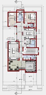 تصاميم معمارية مخطط فيلا السطح New House Plans Residential Building Plan House Plans