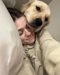 i luv da new bandanas. dey are so cute and make me look so pretty (leash  held off camera)