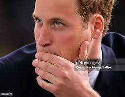 Prince William's monogrammed 'W' cufflinks as he watches Skill Force...  News Photo