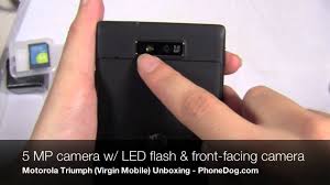 Motorola Triumph Unboxing - YouTube