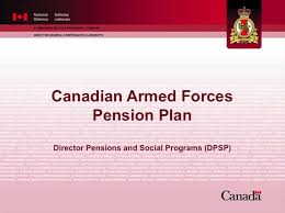 Canadian Armed Forces Pension Plan Canada Ca