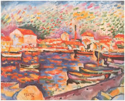 La Ciotat Harbor 1906 Georges Braque Georges Braque Art Painting Reproductions