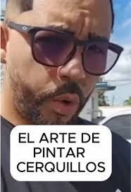 El Arte de Pintar Cerquillos 😂 @RickyDalvy✅️ Deja Tu Odio en Los  Comentarios ⬇️