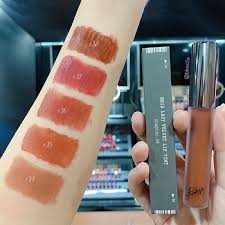 Màu lên chuẩn cực kì ạ. Son Kem Bbia Last Velvet Lip Tint Mau 38 Son Kem Thefaceholic Com