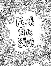 Collection of swear word coloring pages for personal use. Pin On Want