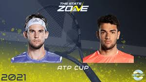 Berrettini acumula dos victorias en esta atp cup, ante el austriaco dominic thiem y el francés gaël monfils. 2021 Atp Cup Group C Dominic Thiem Vs Matteo Berrettini Preview Prediction The Stats Zone