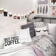 Most dorm rooms are truly depressing places. Abby And Kalyn S Dorm Ideas Deep Purple Or Pink With Black White And Grey Accents Dorm Room Decor Woman Bedroom Teenage Room