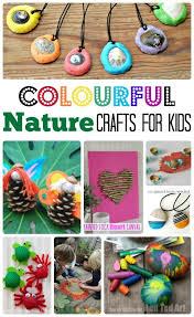 Easy Nature Crafts For Kids Red Ted Art Make Crafting With Kids Easy Fun Nature Crafts Kids Nature Crafts Toddler Crafts
