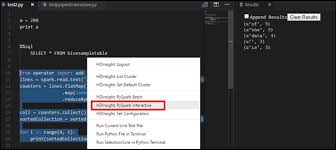 Run Your Pyspark Interactive Query And Batch Job In Visual Studio Code Coding Interactive Data Science