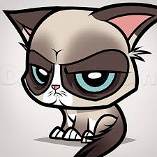 How To Draw Chibi Grumpy Cat Step By Step Chibis Draw Chibi Anime Draw Japanese Anime Draw Manga Free Online Dra Chibi Drawings Animal Drawings Drawings