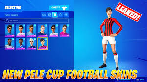 During the #freefortnite cup, users will compete to win prizes such as a free fortnite hat, gaming systems that still run fortnite, and an. New Leaked Pele Cup Football Skins Showcase Fortnite Chapter 2 Season 5 Youtube