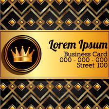 Fonts used in each business card template are free. Luxury Gold Business Cards Template Vector Free Vector In Encapsulated Postscript Eps Eps Vector Illustration Graphic Art Design Format Format For Free Download 475 21kb