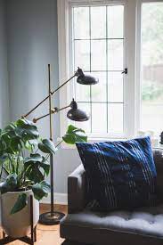 Living Room Design Cute Corners Rejuvenation Lighting Rejuvenation Lamp Bruno Floor Lamp Double Arm Floor Lamp Floor Lamps Living Room Living Room Plants