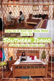 Stay In A Yurt On Your Next Trip To Southern Idaho Castle Rocks State Park In 2020 Castle Rock State Park Idaho Castle Twin Falls Idaho